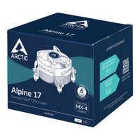 ARCTIC Alpine 17 Air 77mm Black / White