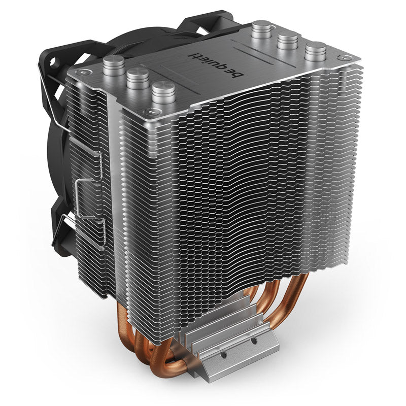 be quiet! Pure Rock Slim 2 CPU-Kühler - 92mm, silber/schwarz