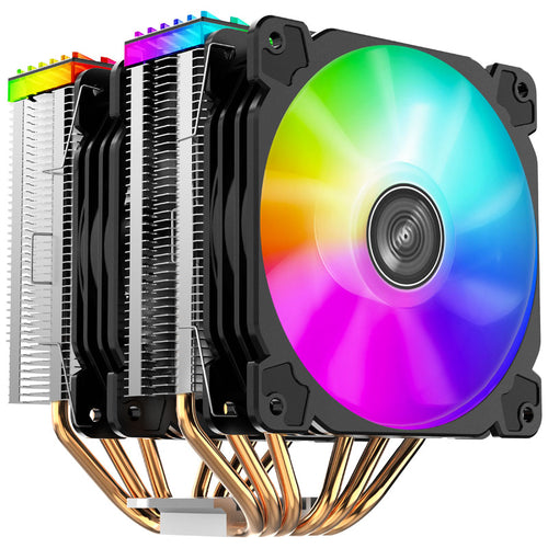 Jonsbo CR-2000 GT CPU-Kühler Dual Tower, ARGB 2x 120mm, schwarz