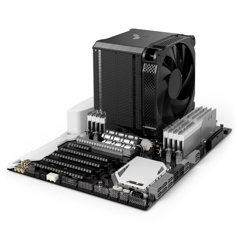 Jonsbo HX6250 CPU-Kühler - 140mm, schwarz