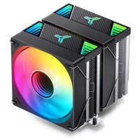 K Jonsbo CR-3000 CPU-Kühler Dual Tower, ARGB - 2x 120 mm, schwarz