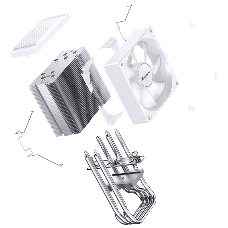 Jonsbo CR-1400 EVO ARGB Air 130mm 38.2 CFM White