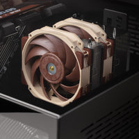 Noctua NH-D12L Air 145mm 60.09 CFM Beige / Brown