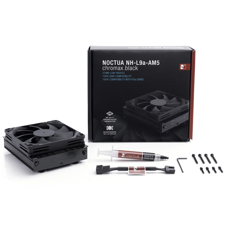 Noctua NH-L9A-AM5 CHROMAX.BLACK Air 37mm Noir