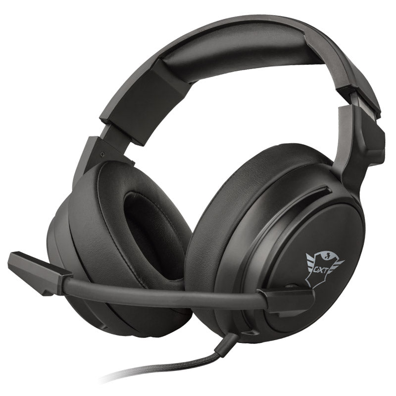 Trust GXT 433 Pylo Multiplatform 2.0 Gaming Headset + Trust GXT 255+ ONYX Professionelles Mikrofon mit Arm
