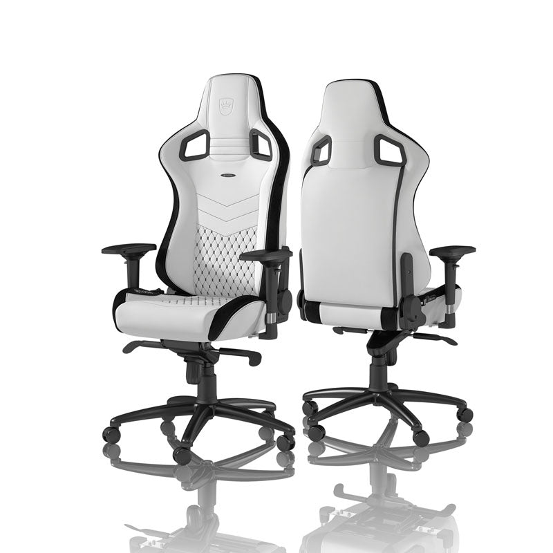 noblechairs EPIC Gaming Stuhl - weiß/schwarz