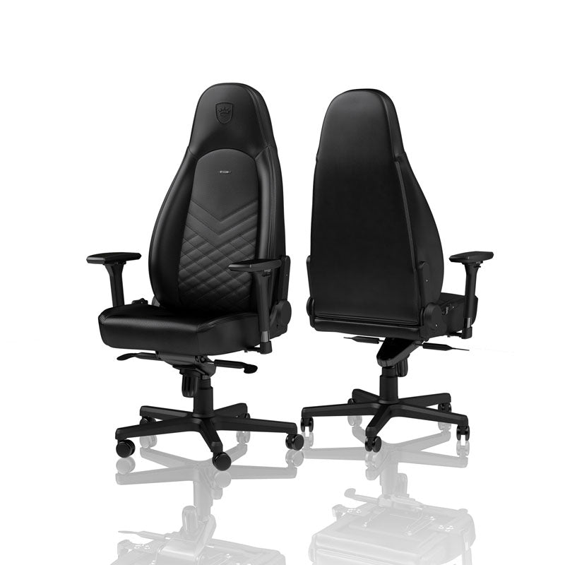 noblechairs ICON Gaming Stuhl - schwarz/schwarz