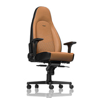 noblechairs ICON Echtleder Gaming Stuhl - cognac/schwarz