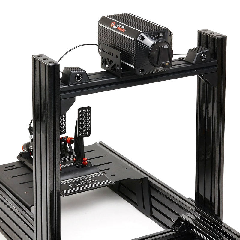 Asetek SimSports Wheelbase Halterung mit Neigung