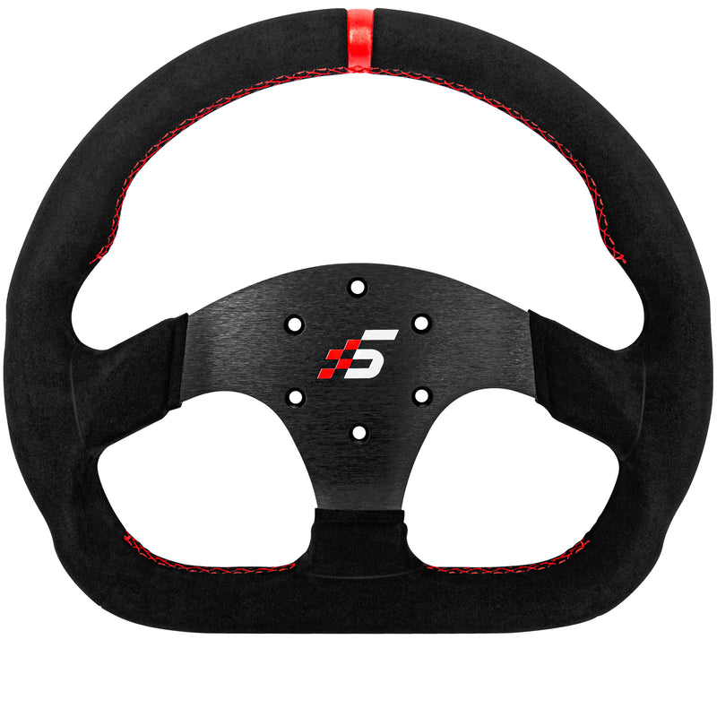Simagic P-325D Lenkrad w/o Hub, 325mm - Alcantara