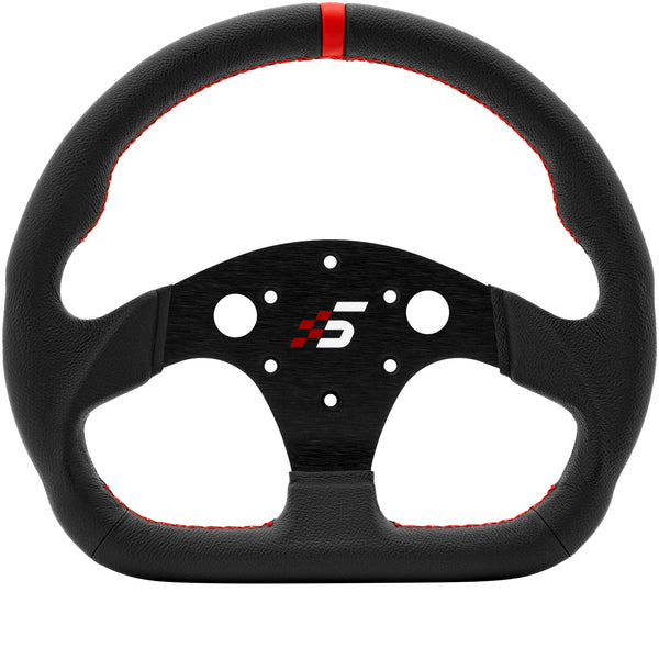 Simagic P-325D Lenkrad w/o Hub (K), 325mm Leder