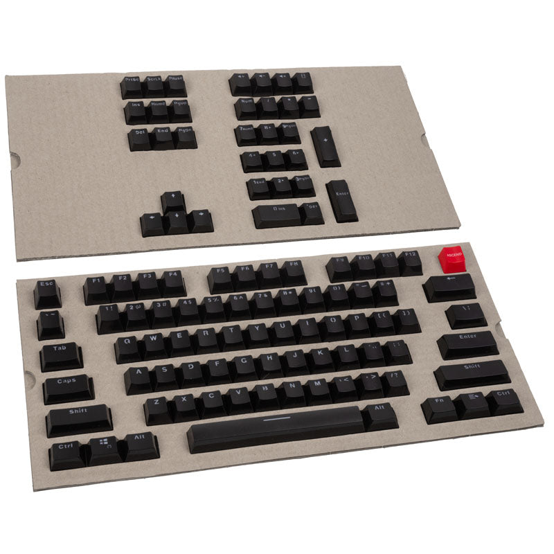 Glorious ABS-Doubleshot - schwarz, ANSI, US-Layout