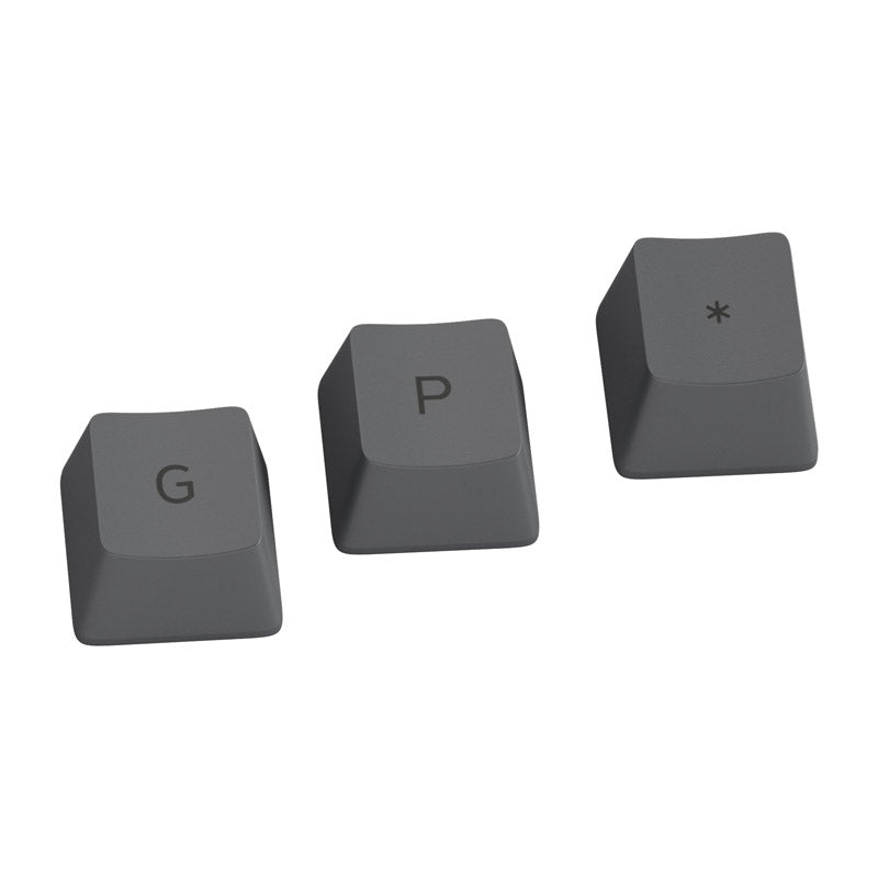 Glorious GPBT Keycaps - 114 PBT Tastenkappen, ANSI, US-Layout, Black Ash