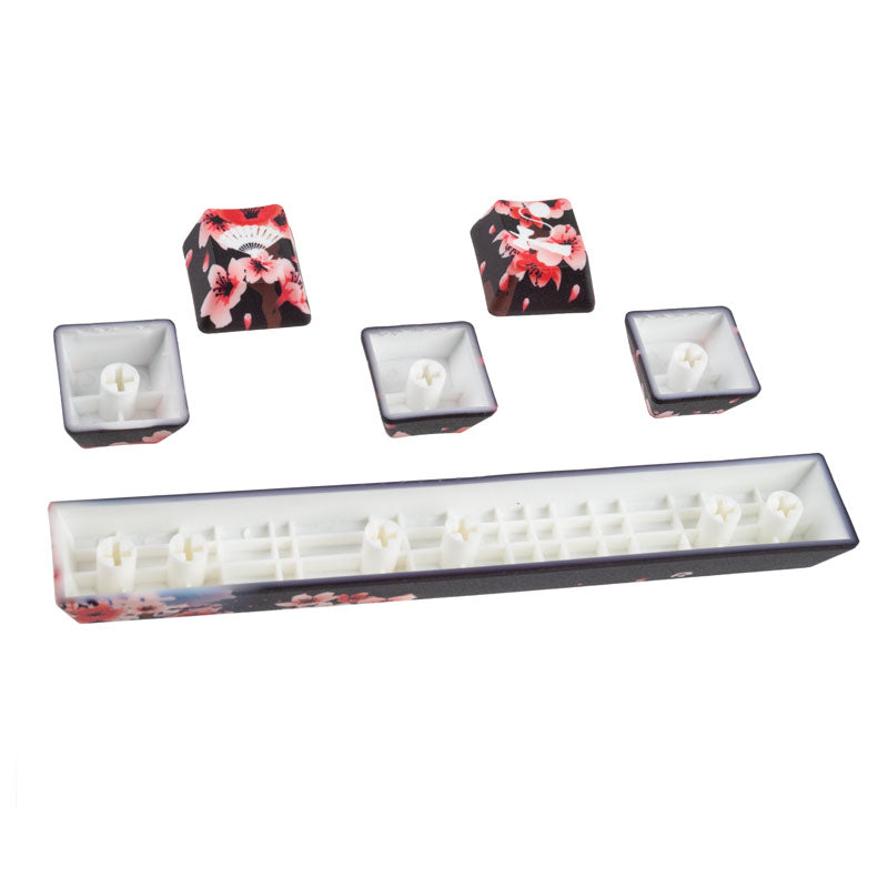 Traitors Sakura Kuro, Keycap Set, PBT 5-side Dye-Sub