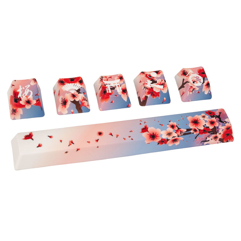 Traitors Sakura Shiro, Keycap Set, PBT 5-side Dye-Sub