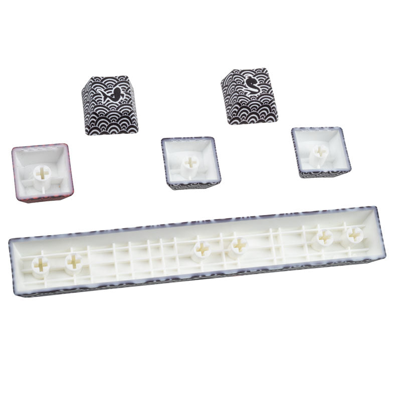 Traitors Sakasama Dark, Keycap Set, PBT 5-side Dye-Sub