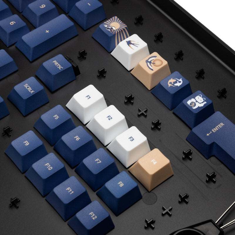 Traitors UKIYO-E Keycap Set, PBT (UK)