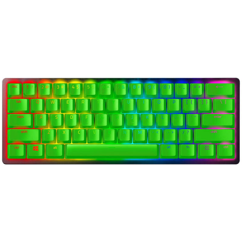 Razer PBT Keycap Upgrade Set, US/UK - grün