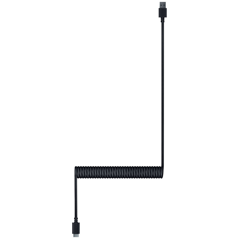 Razer PBT Keycap + Coiled Cable Upgrade Set, US/UK - schwarz