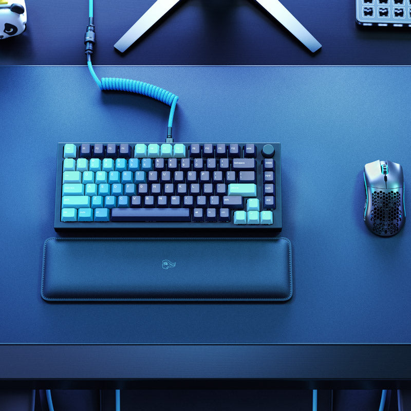 Glorious GPBT Keycaps - 114 PBT Tastenkappen, ANSI, US-Layout - Celestial Ice