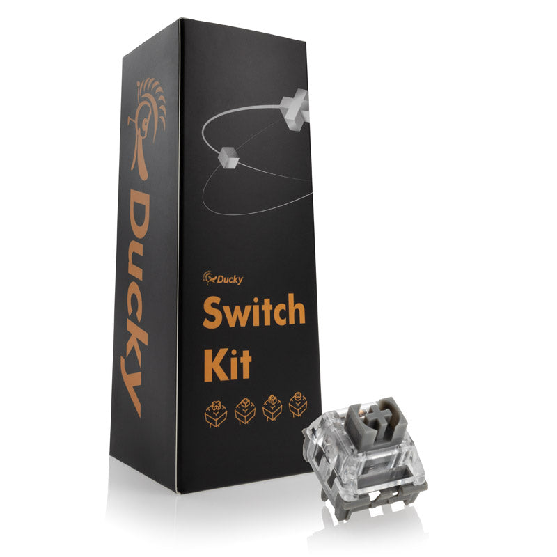 Ducky Kailh Midnight Pro Switches, mechanisch, 5-Pin, linear, MX-Stem, 45g - 110 Stück