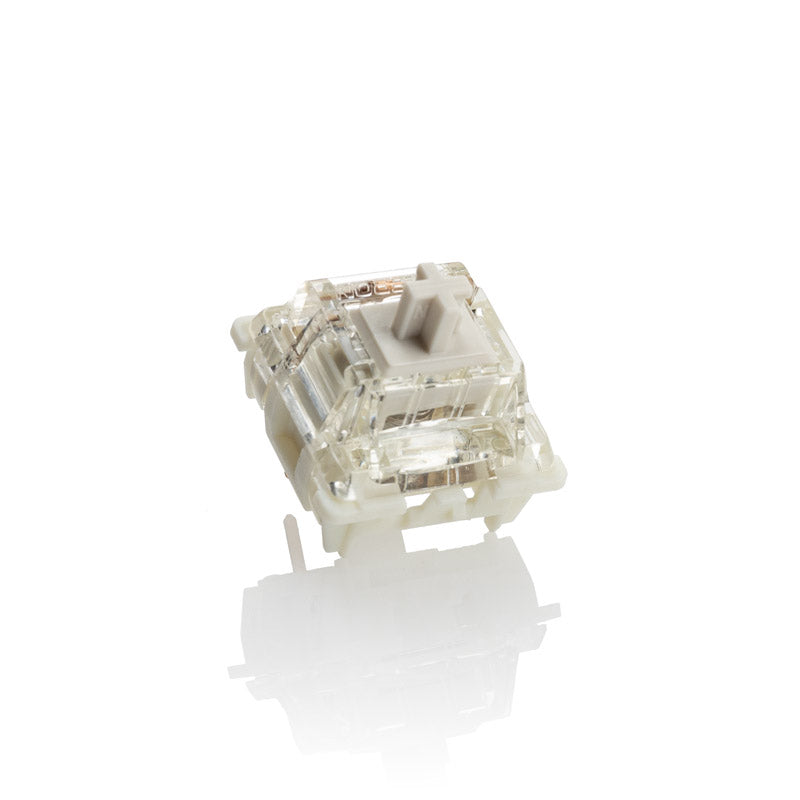 Ducky Gateron G Pro White Switches, mechanisch, 3-Pin, linear, MX-Stem, 38g - 110 Stück