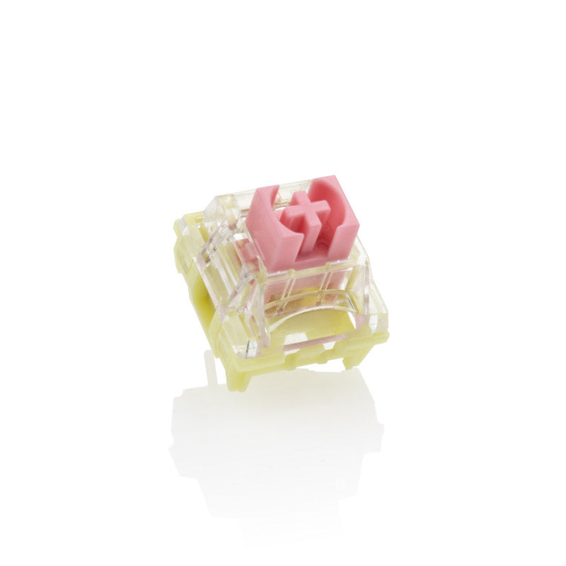 Ducky TTC Gold Pink Switch, mechanisch, 3-Pin, linear, MX-Stem, 37g - 110 Stück