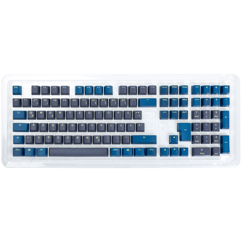 Ducky PBT Double-Shot Keycap Set Daybreak - DE Layout