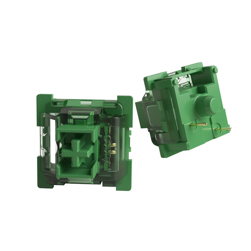 AKKO V3 Pro Matcha Green Switch, mechanisch, 3-Pin, linear, MX-Stem, 50g - 45 Stück