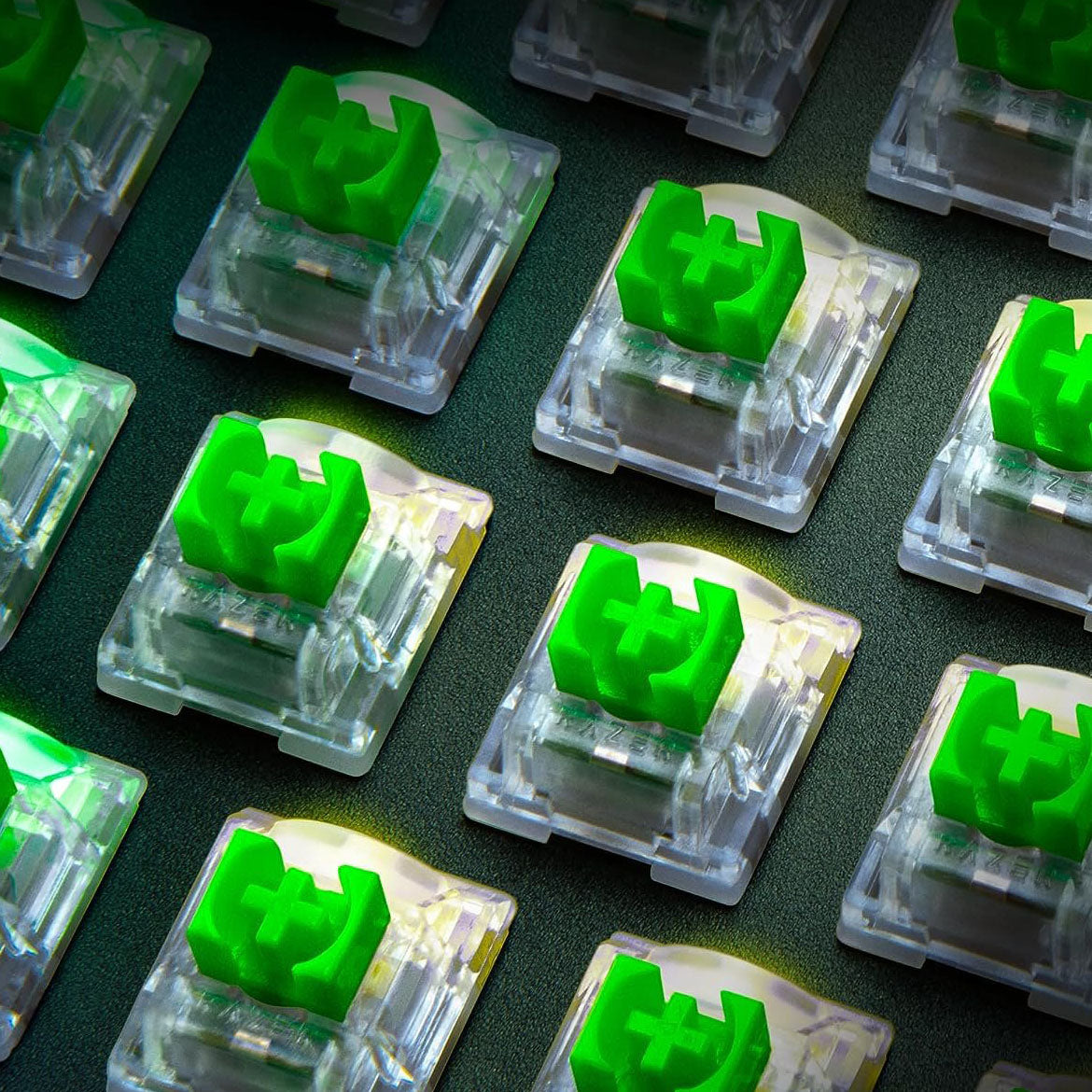 Razer Green Clicky Gen-3 Switch Set, mechanisch, 36 Stück