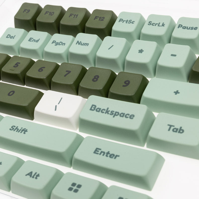 Ducky Dino PBT Dye Sublimation Set - 133 Keycaps, ANSI-US-Layout, ANSI-US-Layout