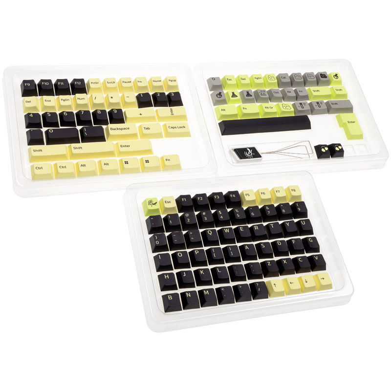 Ducky Mico PBT Dye Sublimation Set - 133 Keycaps, ANSI-US-Layout, ANSI-US-Layout