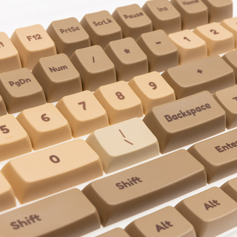 Ducky Boba PBT Dye Sublimation Set - 133 Keycaps, ANSI-US-Layout, ANSI-US-Layout