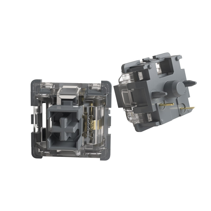 AKKO V3 Pro Silver Switches, mechanisch, 5-Pin, linear, MX-Stem, 40g - 45 Stück