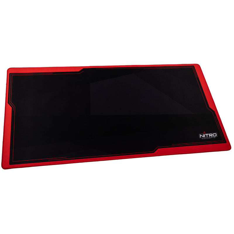 Nitro Concepts Deskmat DM12, 1200x600mm - schwarz/rot