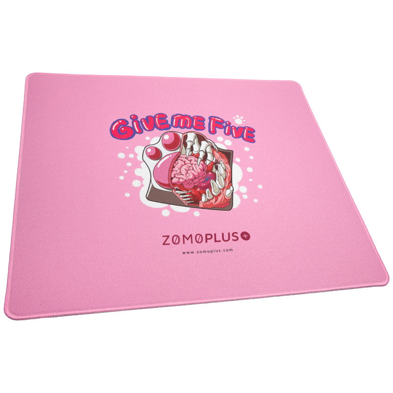 ZOMOPLUS Give Me Five Gaming Mauspad, 500x420mm - pink