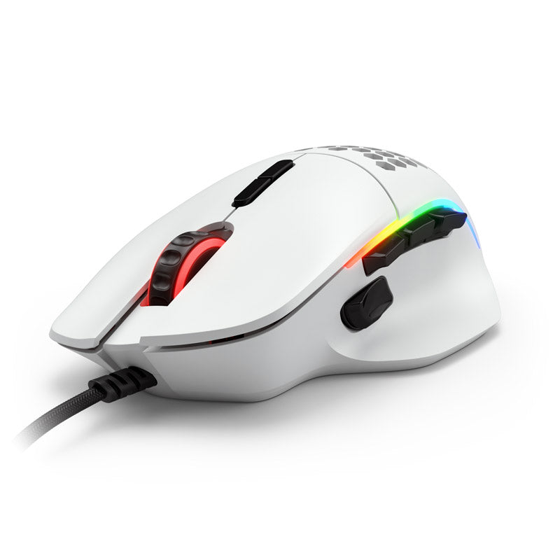 Glorious Model I Gaming-Maus - weiß, matt