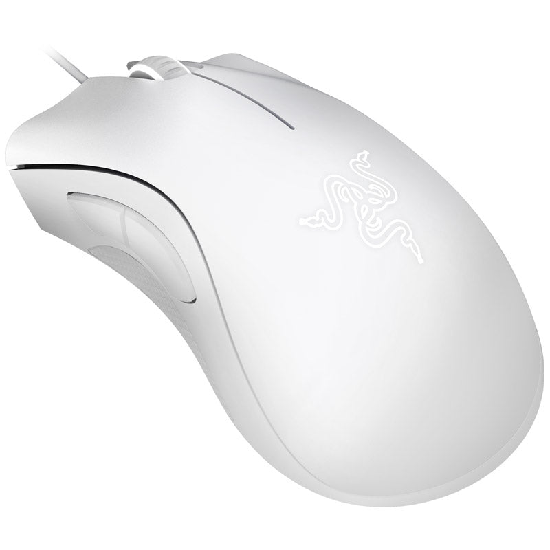 Razer DeathAdder Essential Gaming Maus, kabelgebunden - weiß