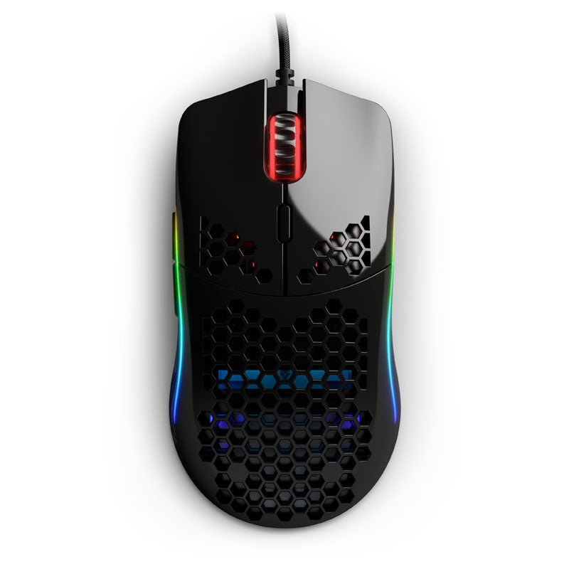 Glorious Model O- Gaming-Maus - schwarz, glossy