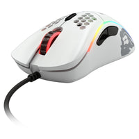 Glorious Model D Gaming-Maus - weiß, matt