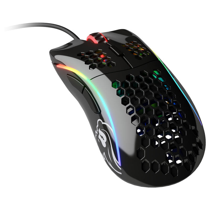 Glorious Model D Gaming-Maus - schwarz, glossy