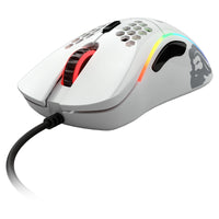 Glorious Model D Gaming-Maus - weiß, glossy