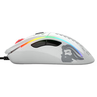 Glorious Model D Gaming-Maus - weiß, glossy