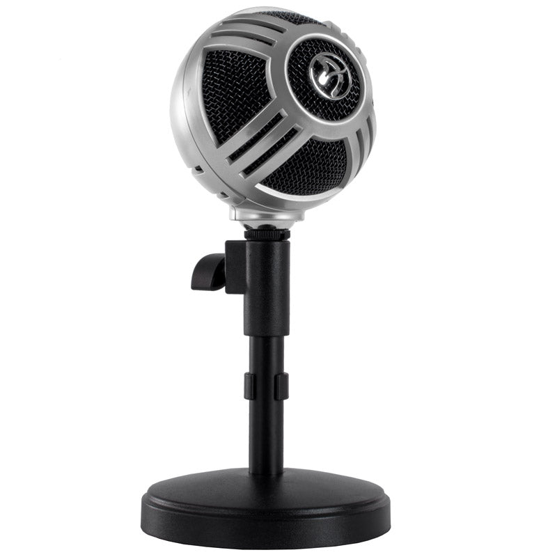 Arozzi Sfera Tischmikrofon, USB - chrom