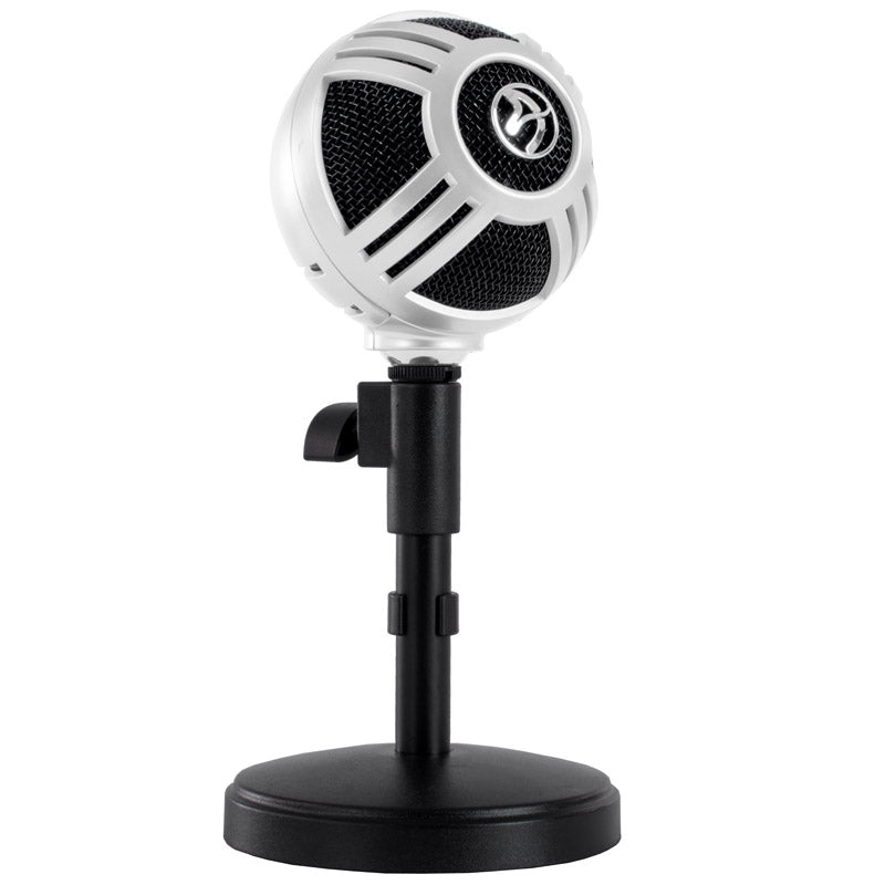 Arozzi Sfera Tischmikrofon, USB - weiß