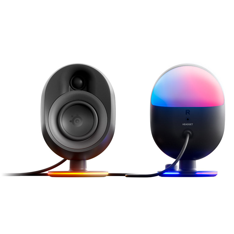 SteelSeries Arena 7 Gaming-Lautsprecher mit Subwoofer, RGB-Beleuchtung - schwarz