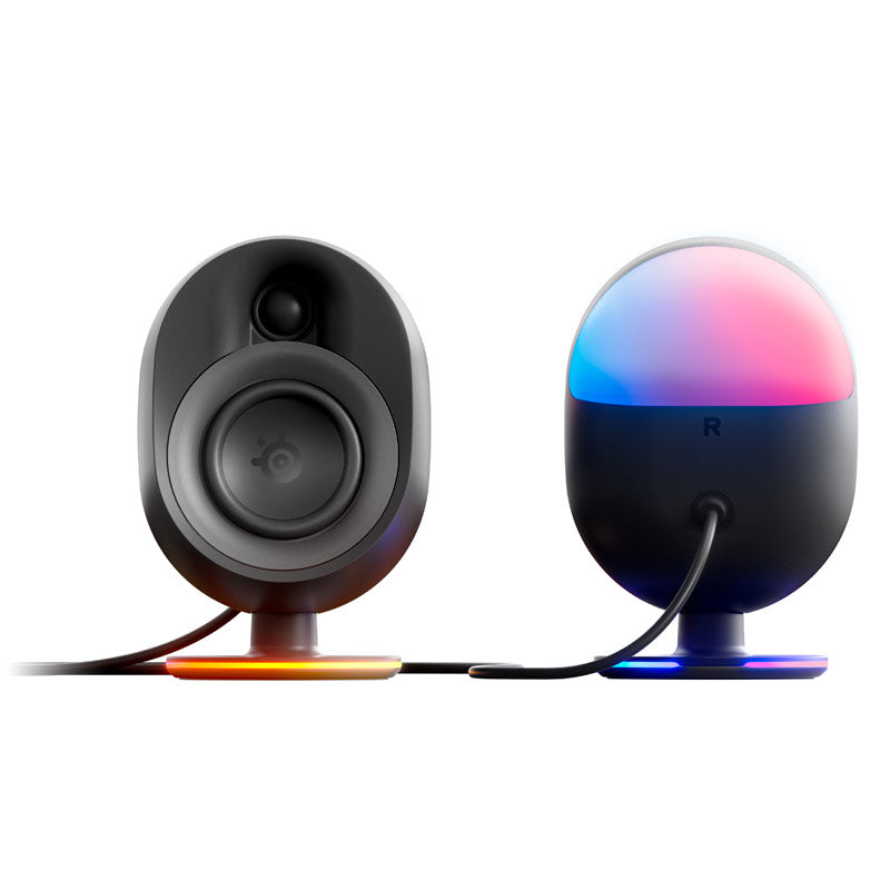 SteelSeries Arena 9 Gaming-Lautsprecher, Surround Sound, RGB-Beleuchtung - schwarz