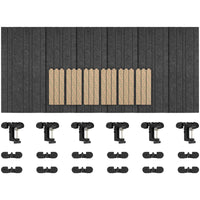 Streamplify ACOUSTIC PANEL - 6er-Pack, grau