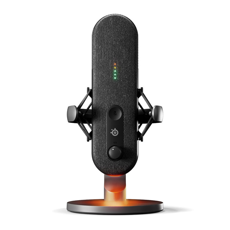 SteelSeries Alias Streaming-Mikrofon, USB, RGB - schwarz
