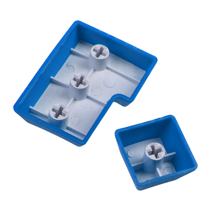 Ducky PBT Double-Shot Keycap Set, blau, 11 Tasten